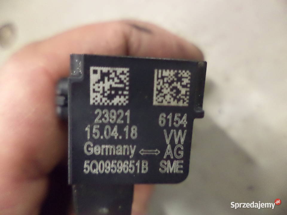 AUDI A3 LIFT 2018 CZUJNIK UDERZENIA 5Q0959651B Rok produkcji 2018 Układ elektryczny wielkopolskie Turek