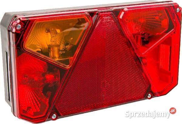 Lampa tylna zespolona lewa prostokątna 1224V Kamionna