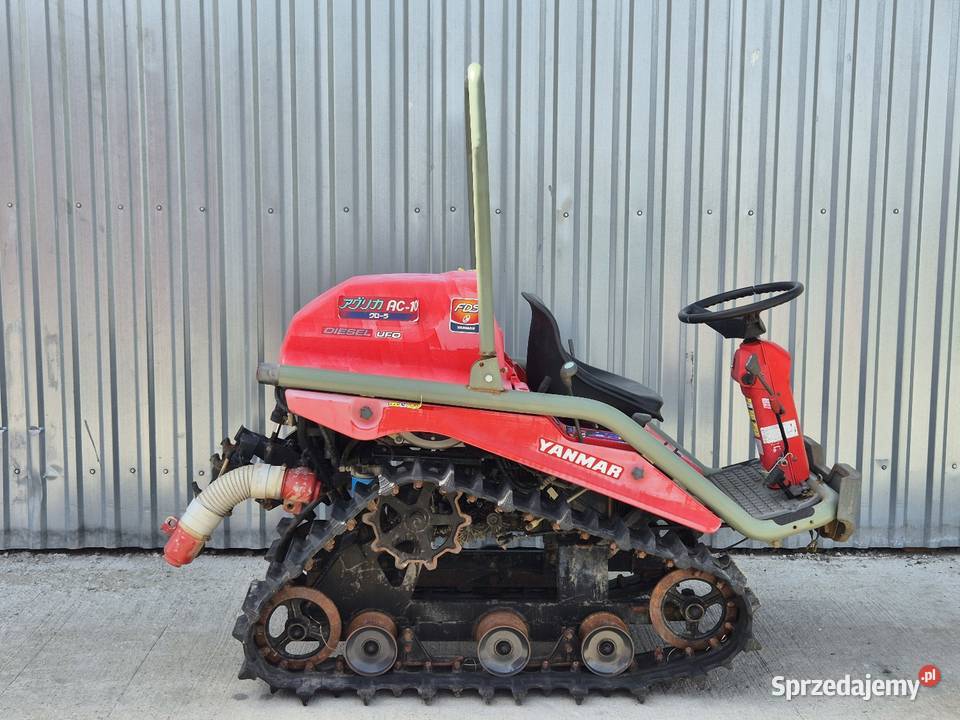 Traktorek traktor YANMAR AC10D 10 Glebogryzarka Małuszyn