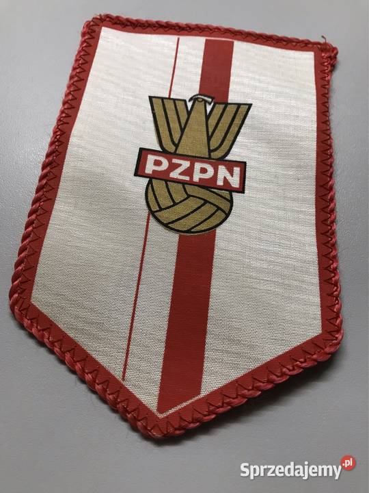Proporczyk PZPN Polski Związek Piłki Nożnej PRL