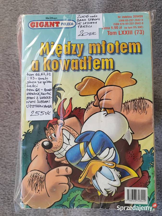 Komiks Gigant rocznik 2006 zestaw 13 tomów Polskie Komiksy pomorskie Gdynia