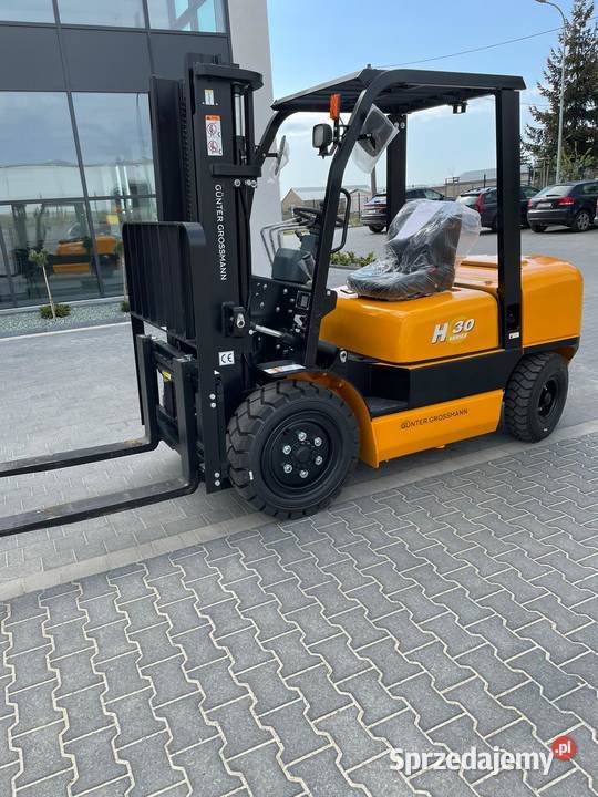 Nowy wózek widłowy 3T duplex 2023 diesel