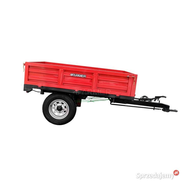 Przyczepa rolnicza jednoosiowa 15T z kiprem podkarpackie Tajęcina