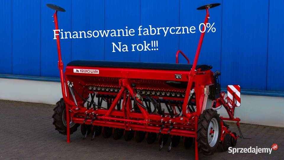 Siewnik zbożowy POM Brodnica Krukowiak 30m Łowicz