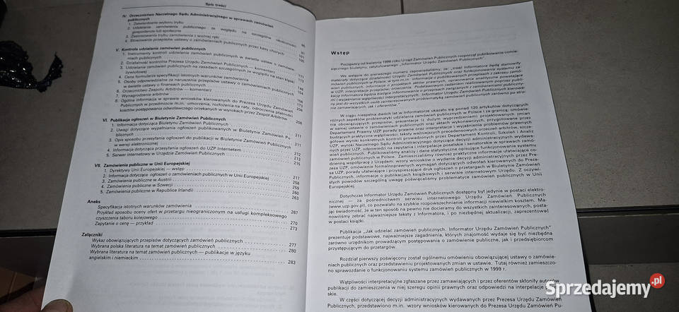 Broszura UZP 2000 r Unikat historyczny Prawo Antykwariat wielkopolskie