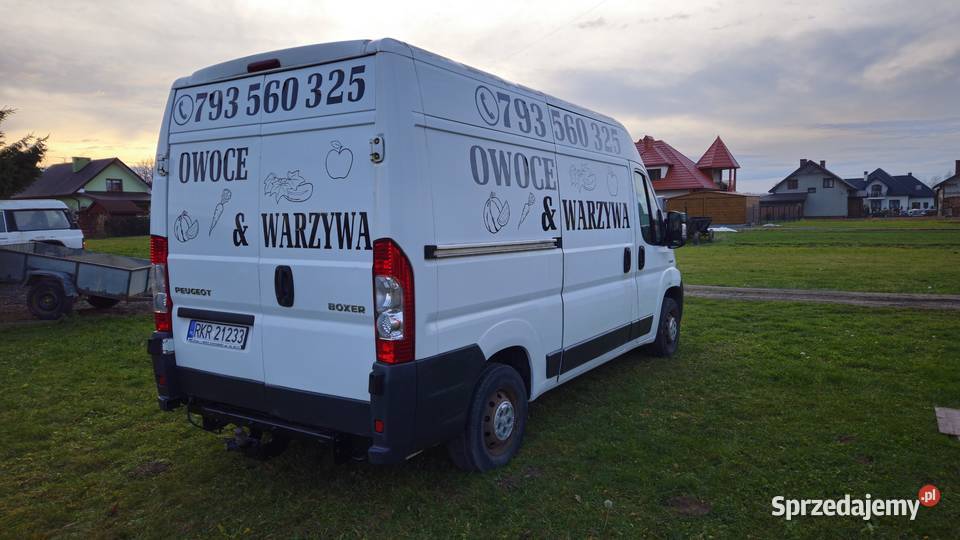 PEUGEOT BOXER 30 HDI SAMOCHÓD DOSTAWCZY BUS Rok produkcji 2009 Samochody dostawcze Krościenko Wyżne sprzedam