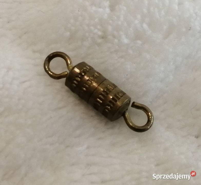 Zapięcie skręcane do łańcuszka bransoletki Biżuteria - półprodukty sprzedam
