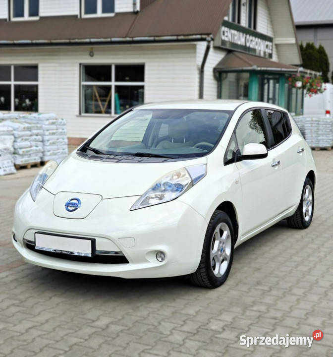 Nissan Leaf Alu Klioma 0 kosztów EURO 6 Rok produkcji 2012 Leaf Nowy Sącz