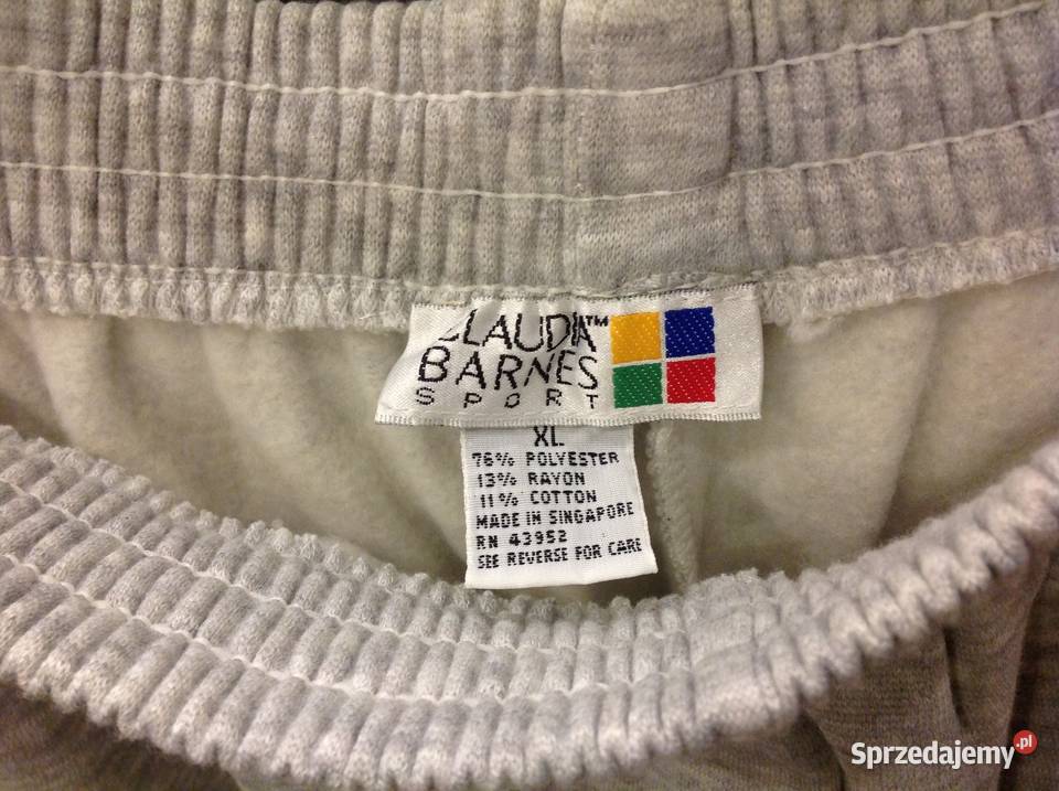 Spodnie Dresowe Damskie CLAUDIA BARNES Sport XL Rozmiar 42(XL) Nowa Sól