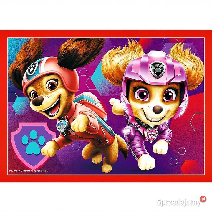 TREFL PUZZLE 4w1 PSI PATROL W MIEŚCIE Trefl Kalisz