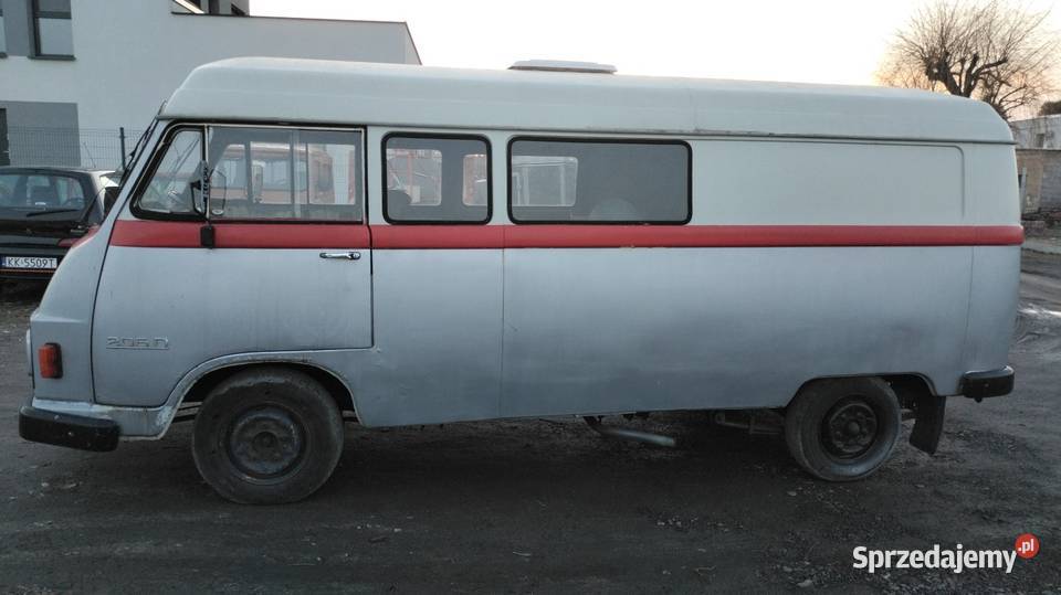 Mercedes L206d projekt CAMPER diesel 1971 Kostrzyn sprzedam