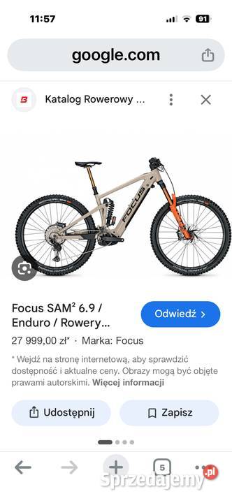 50 Focus SAM2 69 Enduro nowy Nakło Śląskie
