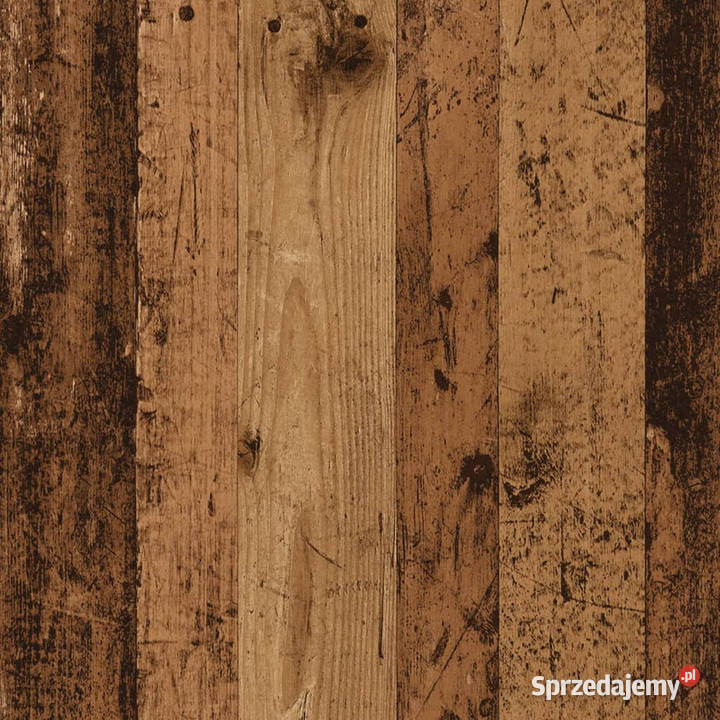 Szafka wisząca stare drewno 695x34x90 WM857308 Warszawa