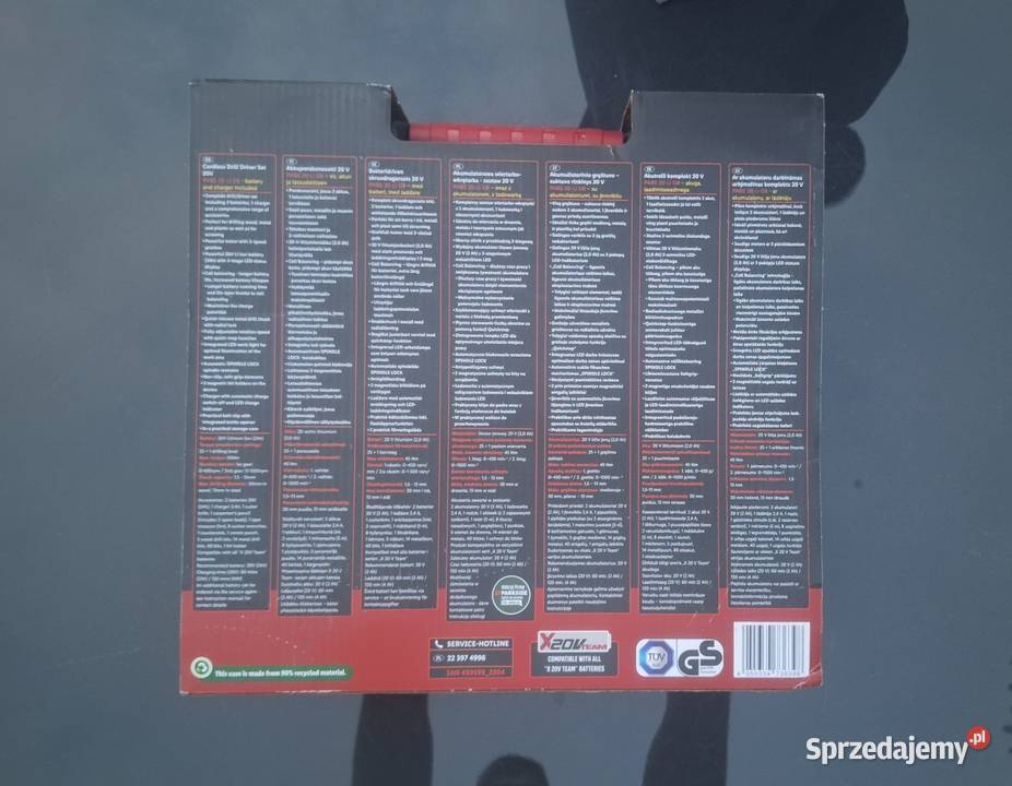 Wiertarkowkretarka PABS20liG8