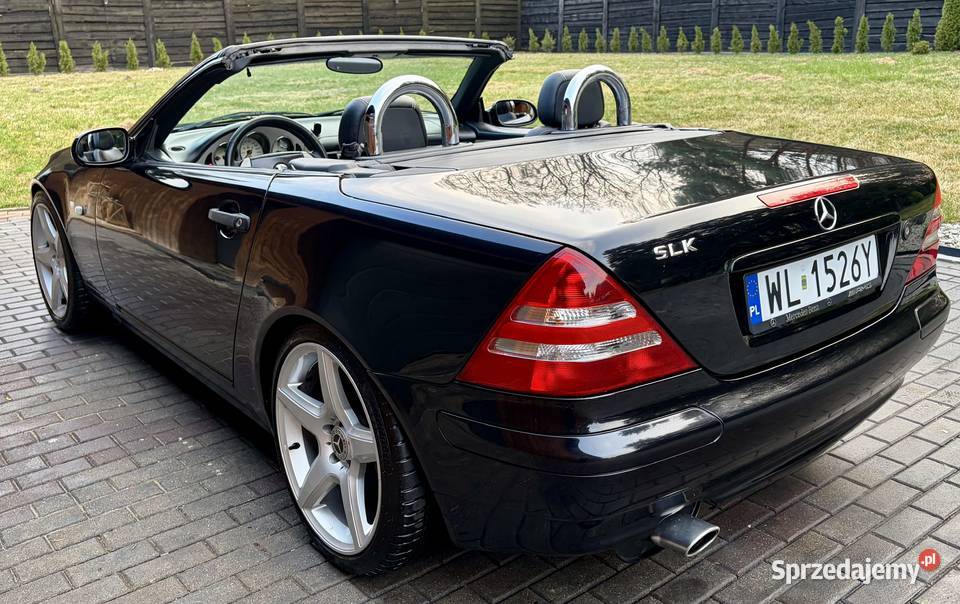 Mercedes SLK 20 Coupe Cabrio piękny stan 136KM SLK mazowieckie Wieliszew