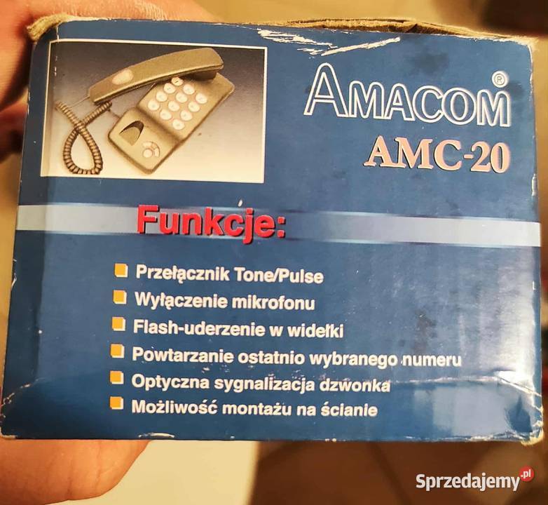 OKAZJA ANTYK Stacjonarny przewodowy telefon Kraków