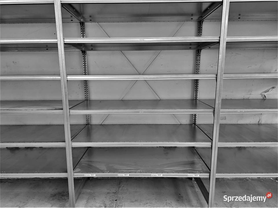 Regał Metalowy 62x220x40021p Magazynowy Ocynk Dzierżoniów
