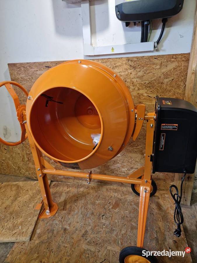 Betoniarka KraftDele elektryczna 230 v 140L 850W Głogowa