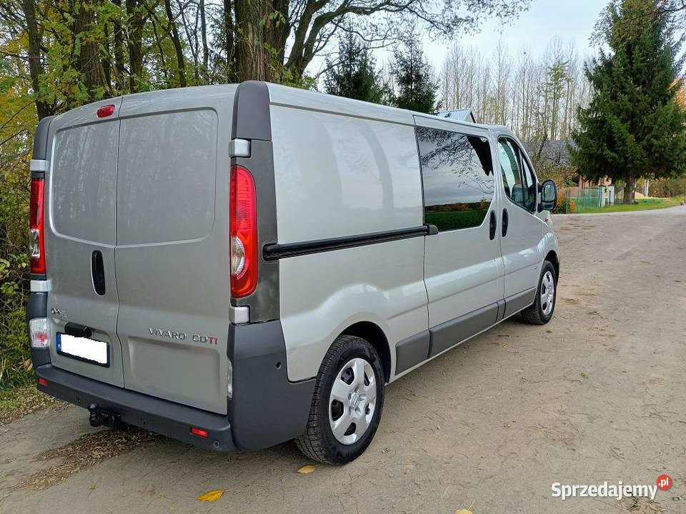 Vivaro 20 CDTI 115 Dubel Kabina Brygadówka Klima srebrny Mielec