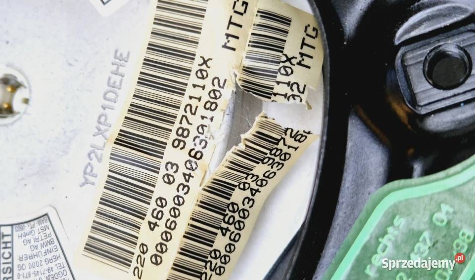 PODUSZKA POWIETRZNA AIRBAG KIEROWCY MB W220 S świętokrzyskie Działoszyce