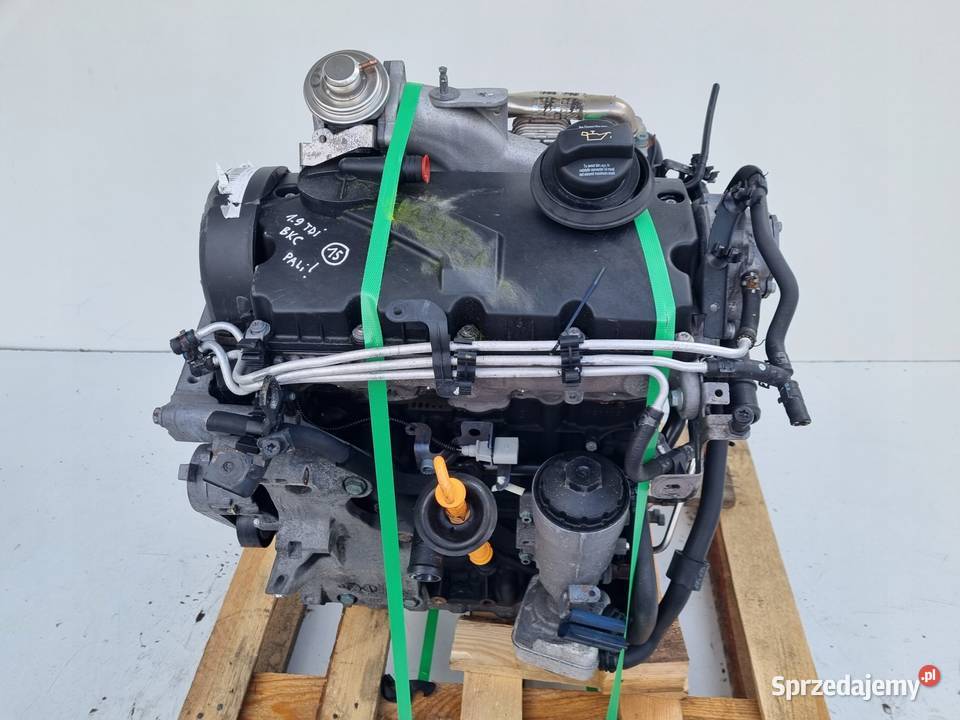 SILNIK KOMPLET Audi A3 II 8P 19 TDI 105 ładnie osobowe Silniki kompletne Janów