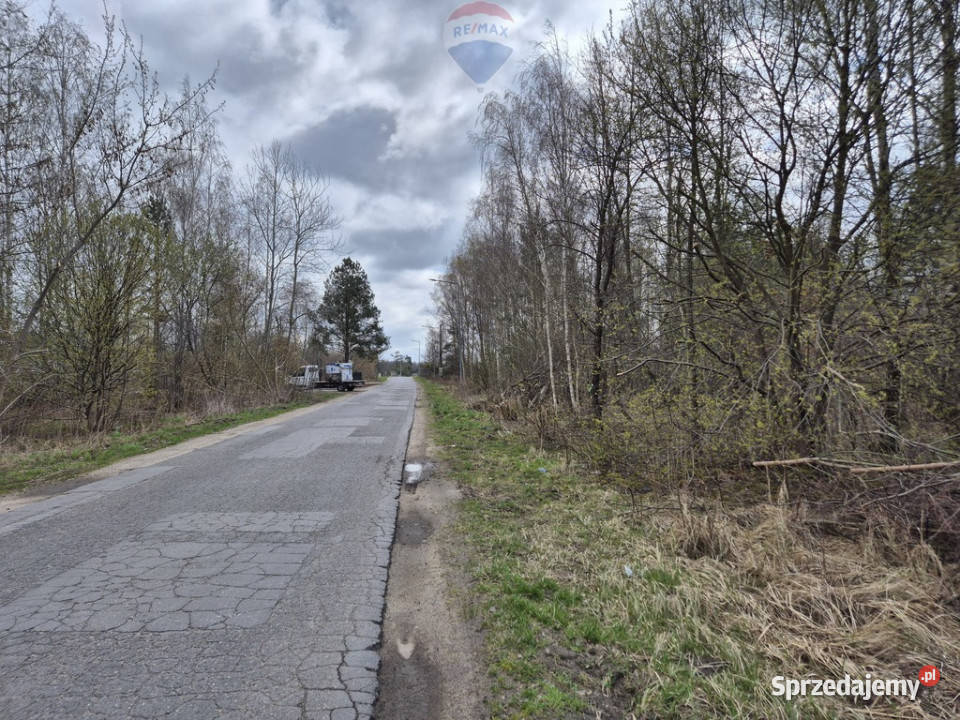 1z3 Działka budowlana Kuklówka Radz 1432 m2 polna Kuklówka Radziejowicka