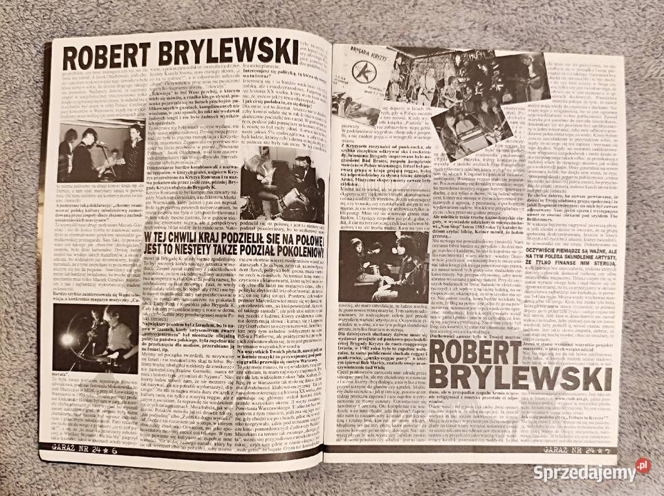 Garaż 24 2006 Fanzine punk oi hc reggae ska Czasopisma