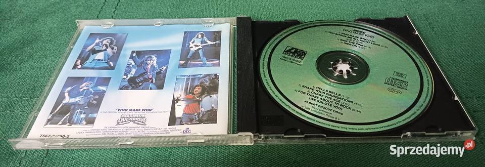 ACDC Who made who cd Soundtrack from the Stephen Zbylitowska Góra sprzedam