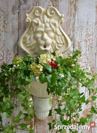 463 Zlew do ogrodu FONTANNA WODNIK biały retro Łomża sprzedam