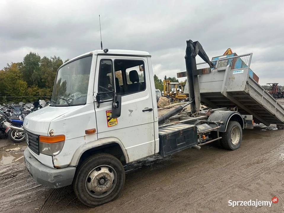 Wywrotka Kiper Hakowiec MERCEDES VARIO 814D DMC Filtry małopolskie Tymowa