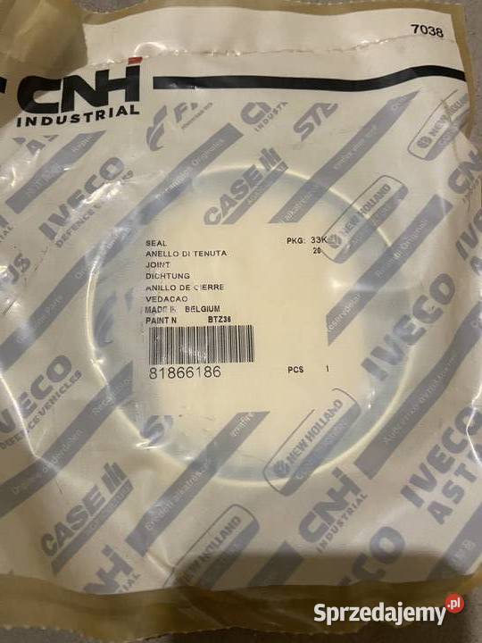 Uszczelka 81866186 T6000 TS Maxxum MXU ORG CNH Części zamienne Warszawa