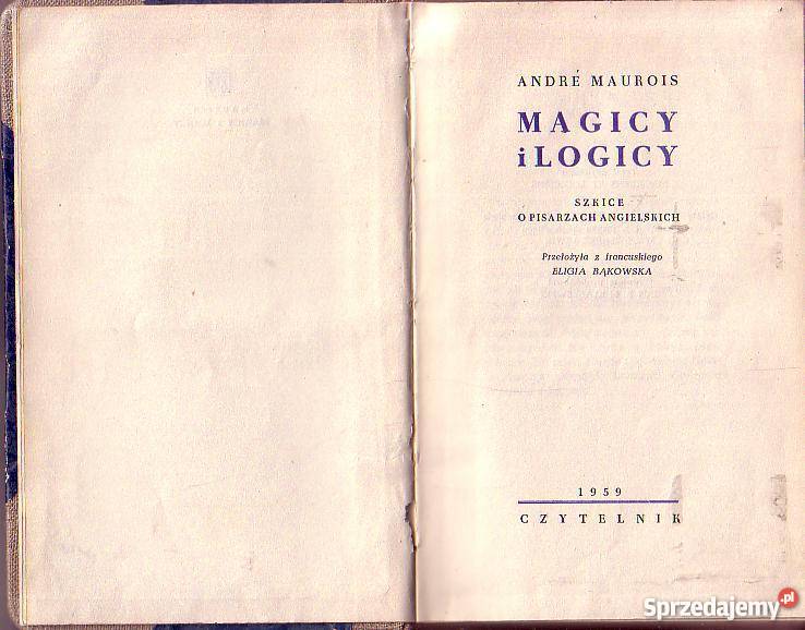9415 MAGICY I LOGICY SZKICE O PISARZACH literatura piękna - proza zagraniczna Proza i poezja Czyrna