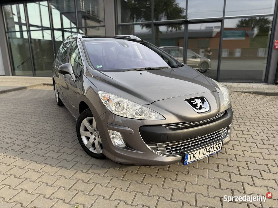 Śliczny Peugeot 308 SW 16 HDI Panoramiczny Dach łódzkie