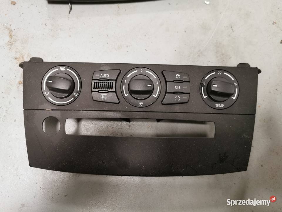 bmw E60 panel sterowania klimatyzacji nawiewu Międzychód