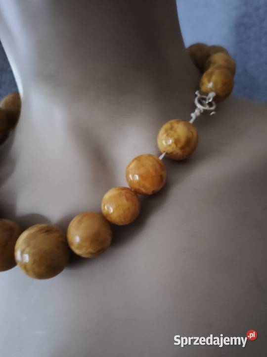 Naszyjnik Bursztyn Vintage Białystok