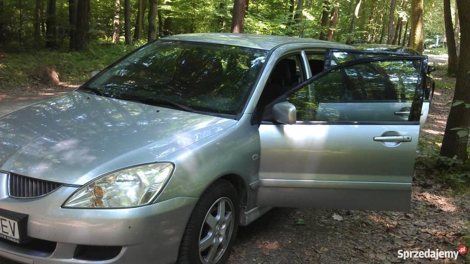 Mitsubishi Lancer kombi 16 benzyna 2005 okazja elektryczne lusterka