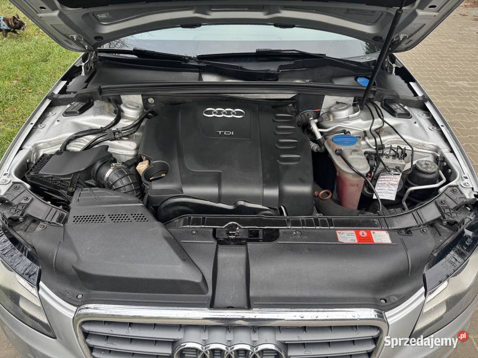 Audi A4 B8 20 TDI srebrny Włocławek