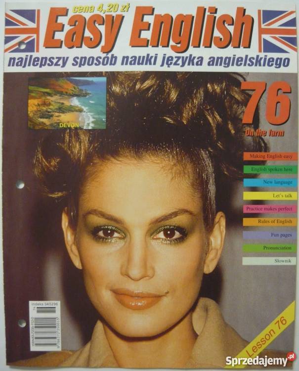 EASY ENGLISH LESSON 76 CRAWFORD CINDY warmińsko-mazurskie sprzedam