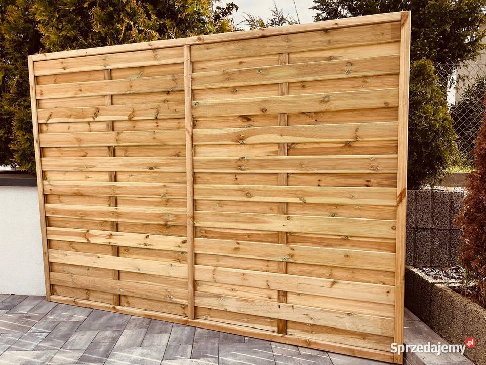 Solidny i Mocny Płot Pełen Prosty 250 x 150 Chojnice sprzedam