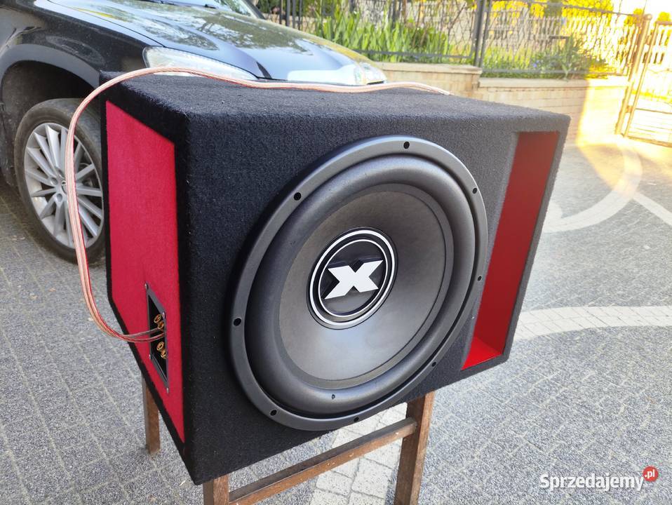 Skrzynia bassowa basowa tuba subwoofer Excursion Głośniki Niegowonice