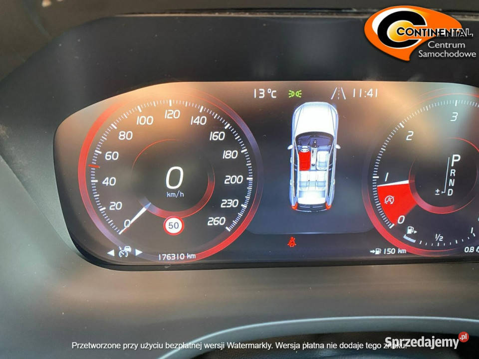 Volvo XC 60 Pełne wyposażeniestan II 2017 światła do jazdy dziennej śląskie Żory