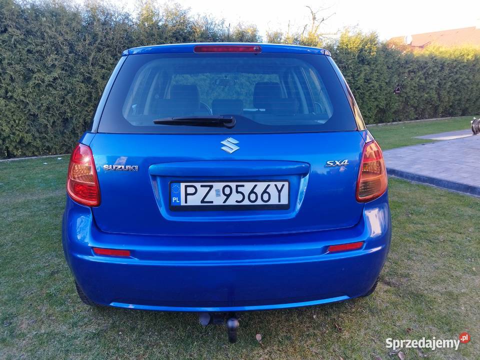 SUZUKI SX4 16 LPG 1 rej 2008 169 wspomaganie kierownicy Poznań