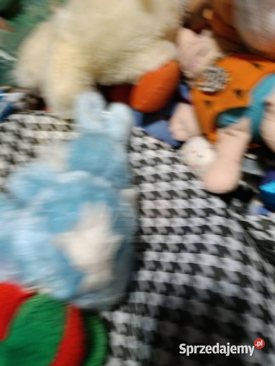 myszki króliczki zabawki pluszowe maskotki Poznań