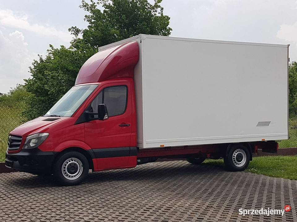 Mercedes Sprinter KONTENER 8EP 421x215x222 KLIMA immobilizer Poręba
