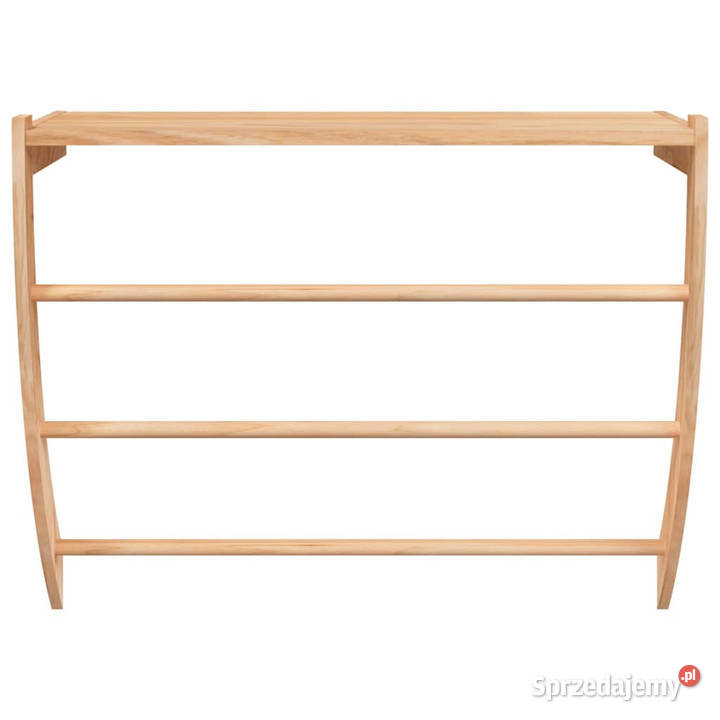 Wieszak na ręczniki 60x255x49 drewno orzecha Warszawa sprzedam