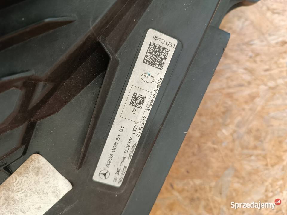 LAMPA LEWY PRZÓD REFLEKTOR EU A2539065101 Nowy Tomyśl