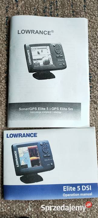 Sprzedam Echosondę Lowrance Elite5 DSI GPS Wędkarstwo