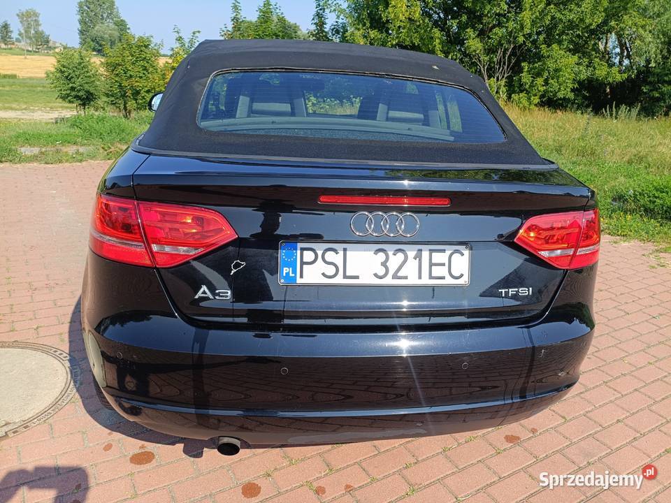 Audi A3 Cabrio 12 TFSI Rok produkcji 2010 Słupca
