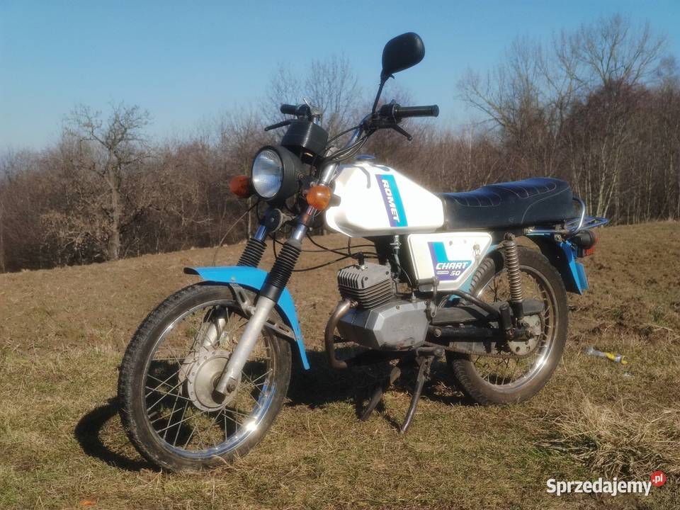 Romet Chart 210 zarejestrowany biała tablica 3KM Bochnia