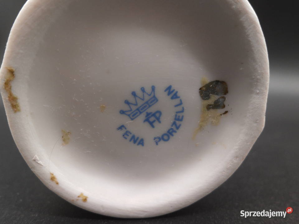 Fena porzellan zabytkowy biały porcelanowy Raszków